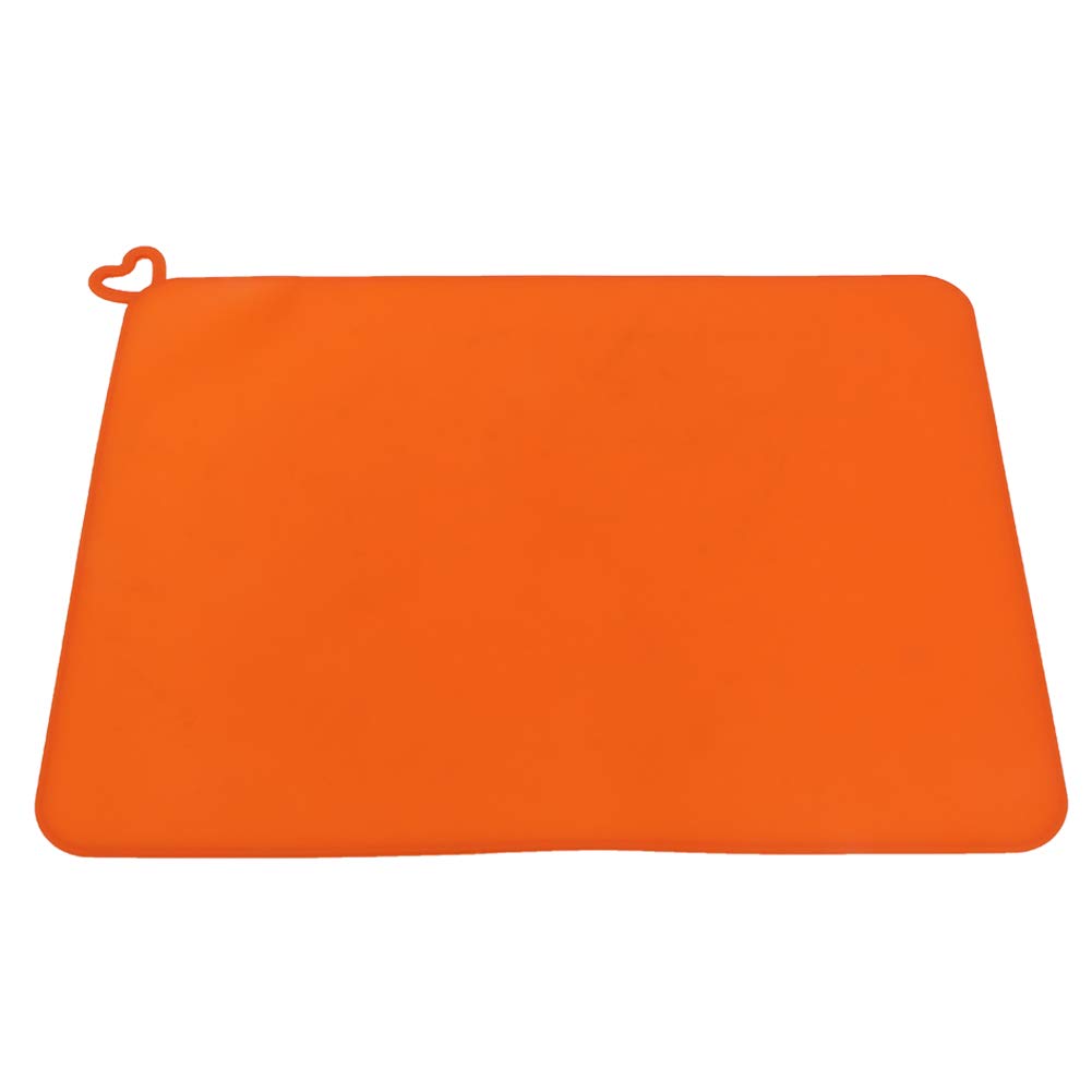 Weikeya 3D Printer Silicone Mat, Silicone Slap Mat High Temperature Resistance 414 x 310mm (Orange),Printers, scanners and accessories