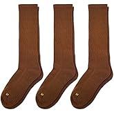 SOCKS FOR HEROES Coyote Brown Moisture Wicking, Breathable Over The Calf Foot Socks | Quick Dry Boot Socks | Made in USA