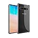 amCase Samsung Galaxy S10 Plus Case | Shock Absorbing TPU Bumper Frame/Reinforced Corner Protection | Hybrid Rigid Back Plate for Galaxy S10 Plus (2019) - Clear