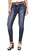 WallFlower Juniors Belted Legendary Skinny Jeans