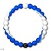 Lokai Wear Your World Cause Bracelet, Blue/White, 7