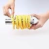 BuyAway Pineapple Corer — 2 in 1 Stainless Steel Pineapple Cutter & Corer Kitchen Tools & Gadgets, Pineapple core Makes Perfect Pineapple Rings and Pineapple Cubes Without a Mess