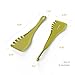 2 in 1 Bonke Tongs and Spatula - Perfect Salad, Fish, Spaghetti, Meat Steak Turner, Asparagus, Appetizer, Vegetable Tongs or Spatulas in Kitchen when Cooking - Flexible Nylon