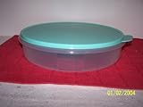 Tupperware Round Pie & Pastry Container Mint Ice Cream