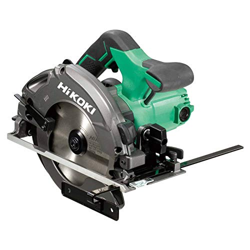 HIKOKI Handkreissäge C6U3 (1300 Watt, 230 V, Sägeblatt Ø 165 mm, Max. Schnittiefe 90°: 54 mm / 45°: 40 mm, 2 Stufen…