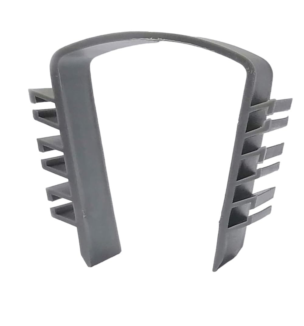 LTG PRO 12 Pcs Fence Panels Noise Stoppers – Garden Fence Wind Anti-Rattling Clips – Durable Plastic Wedges for Concrete Slotted Posts – Easy Installation (Dark Grey)