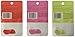 eos Organic Smooth Sphere Lip Balm (Pack of 3) Summer Fruit, Strawberry Sorbet, Honeysuckle Honeydew