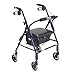 Drive Medical Mimi Lite Deluxe Aluminum Rollator, Flame Blue