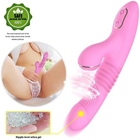 2-in1 Realistic Oral Intelligent USB Rechargeable Waterproof Silicone with Strong Motor Female Toys Women Care Man Body Games
