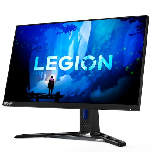 Lenovo Legion Y27h-30 | 27" QHD Gaming Monitor | 2560x1440 | 180Hz | 400 nits | 0,5ms Reaktionszeit | IPS-Panel | USB 3.2 | USB-C | HDMI | DisplayPort | AMD FreeSync | Lautsprecher | 6,8kg | schwarz 3