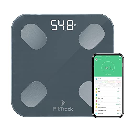 FitTrack Dara Smart BMI Digital Scale - Measure