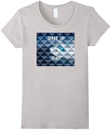 Women's SHUT UP x SURF Medium Silver