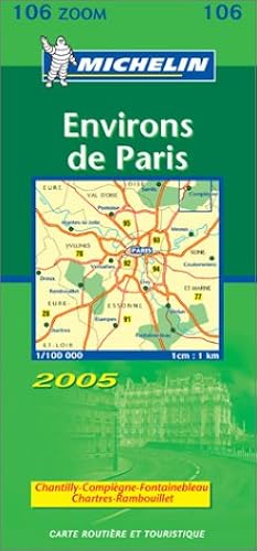 Download Carte routière : Environs de Paris (départements 78 - 92 - 93 - 94 - 95) PDF