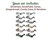 Holiday Specs 3D GLASSES-12pk Holographic glasses, Look through Glasses at your Holiday Lights and see Snowmen, Snowflakes, Santa, Gingerbread Men, Candy Canes or Reindeer Appear before your Eyes!thumb 3