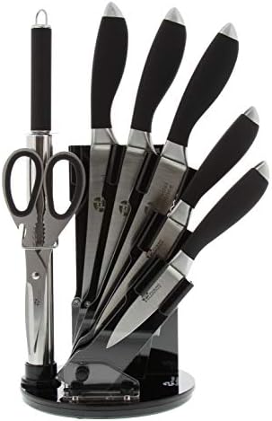 Pradel Excellence - I7408N - Bloc de 5 Couteaux de Cuisine Noir - Cuisine A Vivre Pradel Excellence - I7408N - Bloc de 5 Couteaux de Cuisine Noir
