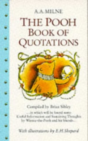 Buy The Pooh Book Of Quotations Winnie The Pooh Book Online At Low Prices In India The Pooh Book Of Quotations Winnie The Pooh Reviews Ratings Amazon In