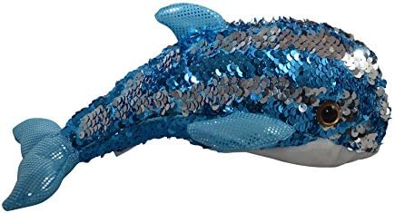 10" Reversible Sequin Dolphin by Booboolala
