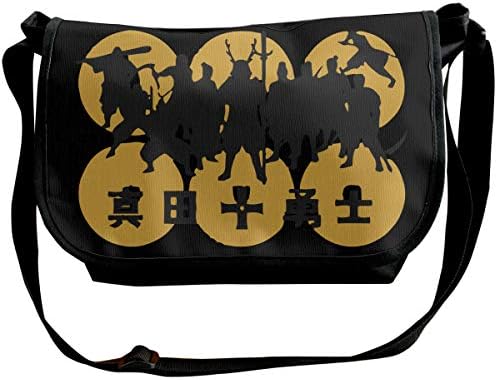 ショルダーバッグ メンズ カバン 真田十勇士 真田幸村 ファイル収納可能 メッセンジャーバッグ 斜めがけバッグ ワンショルダーバッグ 軽い おしゃれ 大容量 多機能 便利 通学通勤 Mfmusic Ca