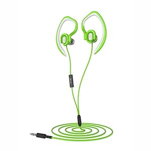Zakk Venom in-Ear Wired Earphones with Mic (Green)