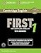 Cambridge English First 1 for Revised Exam from 2015 Student's Book Pack (Student's Book with Answers and Audio CDs (2)): Authentic Examination Papers ... Language Assessment (FCE Practice Tests)