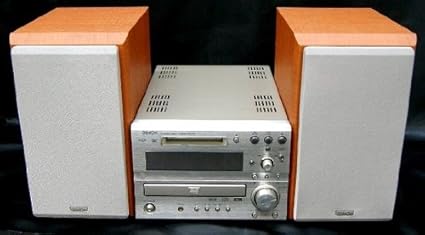 Amazon Denon デノン デンオン D Ms5dv M 木目 Dvd Md一体型システムコンポ Dvd Cd Mdコンポ センターユニット本体d Ms5dvとスピーカーusc Ms3のセット ミニコンポ セットコンポ