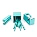 Poppin 10 Piece Set Fresh Start Desk Collection (Aqua)