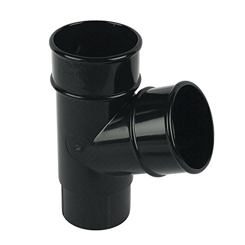 Floplast RY1B 68 mm 112.5 Degree Downpipe Y Branch Black