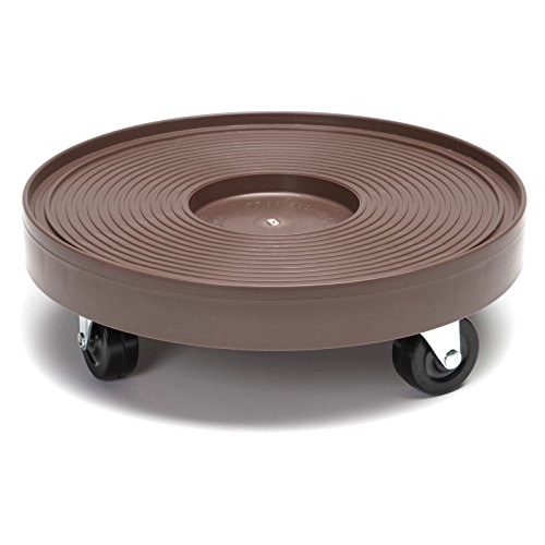 DeVault DEV3015TC 12 Inch Plant Dolly with Hole Terra Cotta