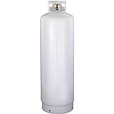 New 100 lb Steel Propane Cylinder with CGA510 Valve - DOT / TC Approved