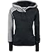Dressation Women's Casual Style Fleece Pullover Hoodie