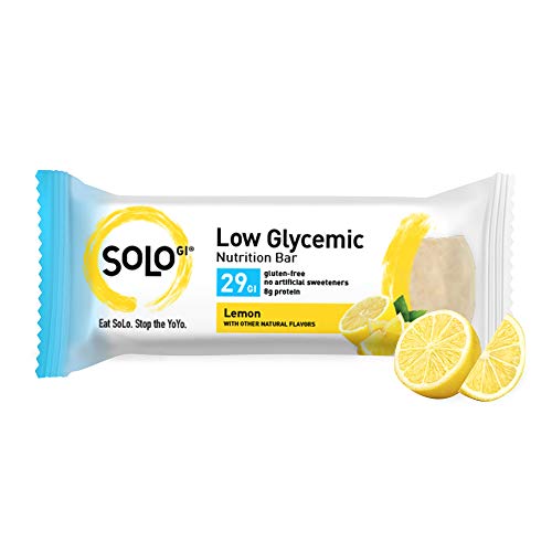 Lemon, Low Glycemic Protein Bars,Gluten Free,Slow Release Energy