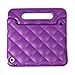 HDE Case for iPad Mini 1 2 3 w/Screen Protector - Adjustable Cover Turns into Stand, Purple