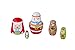 Pidoko Kids Nesting Dolls - Santa and Friends Christmas Edition - Perfect Stacking Dolls Gift for Toddlers Boys & Girls