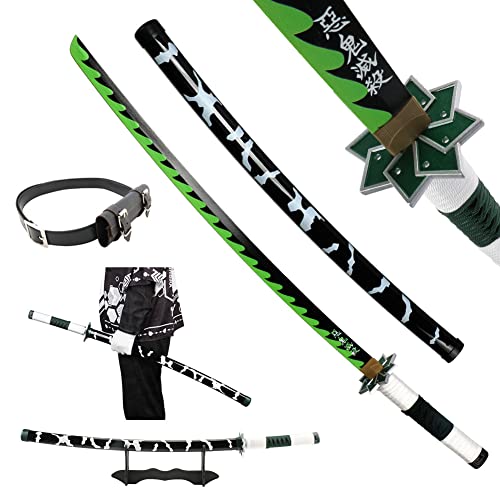 Bamboo Demon Slayer Sword Cosplay, Katana Sword Samurai Anime Swords 41