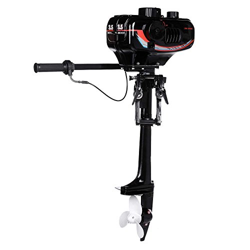Ancheer 3.5HP Ship Outboard Motor Boat Engine Updated With 2 Stroke Water Cooled Buy Online in