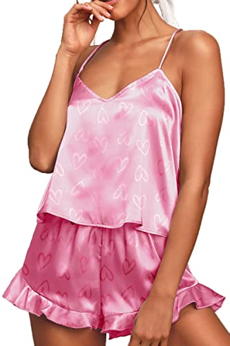 CHYRII Women's Sexy Ruffled Pajamas