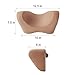 Slypnos 3D Car Neck Support Travel Pillow Ergonomic Contoured Memory Foam Neck Cushion Neck Pillow for Airplanes Bus Train Passenger Seat Office Chair Headrest, Adjustable Strap Washable Cover, Brown