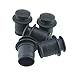 Ambuker Cigarette Lighter Socket Cover Cap 12v Outlet 5 PCS