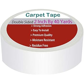 carpet edge adhesive tape double inch yards slip tile laminate hardwood floor binding sided installation indoor rugs throw area