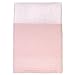 NoJo Chantilly 4 Piece Nursery Crib Bedding Set, Pink, White