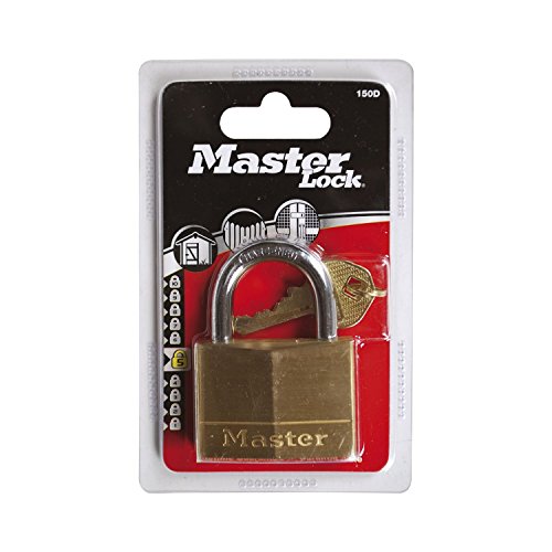 MASTER LOCK 150EURD VORHAENGESCHLOSS 50MM VOLLMESSING STAHLBUEGEL 25MM