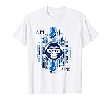 2018 designer blu ape Camo bathing Tshirt adult kids T