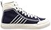 Diesel Men's S-ASTICO LACE-Sneaker mid, Star White/Peacoat Blue, 8 M US