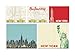 Cavallini Papers Sticky Notes, New York, Set of 5