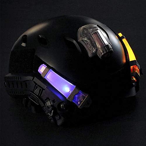 Qzy Tattico Casco Identificativo Indicatore Luce Airsoft Tiro Casco Sicurezza Lampeggiante Luce Di Sopravvivenza Segnale Luce 5 Colori Luminushair Com Br