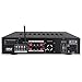 Pyle 4-Channel Bluetooth Home Power Amplifier – 2000 Watt Audio Stereo Receiver w/ Speaker Selector, AM FM Radio, USB/ SD Card Reader, Karaoke Microphone Input – Home Entertainment Systemthumb 1