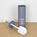 Home Basics Paris MATT Toilet Brush Holder, Grey