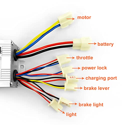 L-faster 36V48V 800W Electric Motor Controller Brush DC Motor Speed Control for Electric Tricycle Scooter Brushed Controller