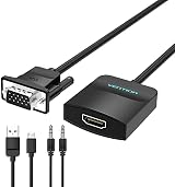 VENTION VGA to HDMI Adapter Converter with Audio 1080P PC Laptop Monitor ABS view 11