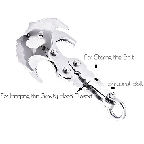 Gravity Hook Kit Grappling Hooks Climbing Harness Outdoor Equipment